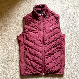 Mens X-Large Red Hollister Vest